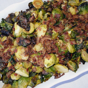 Roasted Brussels Sprouts & Bacon - GF