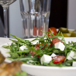 Scarborough Fair Arugula Caprese Salad