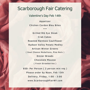 Scarborough Fair Valentine Dinner