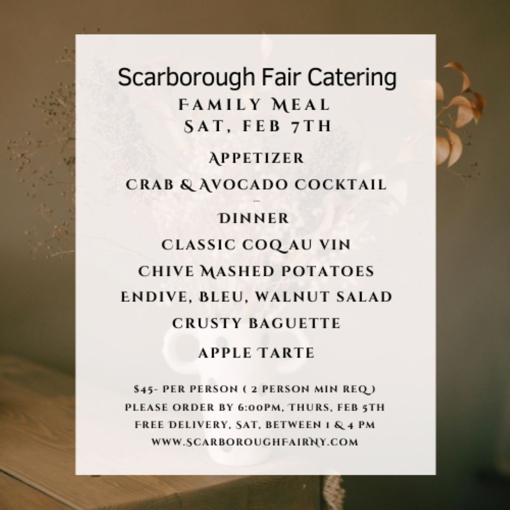 Coq Au Vin Family Meal