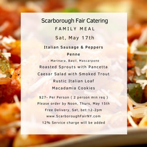 Italian Sausage & Peppers Family Meal