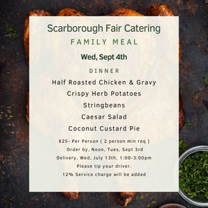 Scarborough Fair Half Roasted Chicken