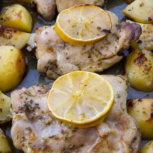 Lemon Chicken OR Baked Salmon