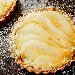 Scarborough Fair Pear Tart & Fresh Cream