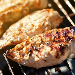 Grilled Chicken Breasts OR Pan Roasted Salmon